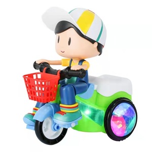EPT Triciclo Musical Acrobático al por Mayor, Coche con Rotación de 360 Grados, Motocicleta Luminosa, Juguetes para Bebés, Bicicleta Giratoria de Juguete - Product Image 1