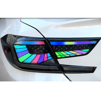 Luz Trasera LED RGB Compatible con Honda Accord 10ª Generación 2018-2021, Conjunto de Lámpara Trasera con Animación
