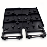 Plataforma de Competición Plegable Portátil de ABS, Equipo de Gimnasio Multifuncional para Yoga y Entrenamiento de Fuerza en Casa, Gran Venta