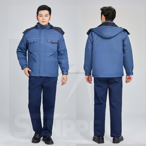 Abbigliamento <span class=keywords><strong>da</strong></span> <span class=keywords><strong>lavoro</strong></span> invernale con Logo personalizzato SunPPE taglie forti <span class=keywords><strong>da</strong></span> uomo abbigliamento <span class=keywords><strong>da</strong></span> <span class=keywords><strong>lavoro</strong></span> <span class=keywords><strong>da</strong></span> <span class=keywords><strong>donna</strong></span> uniforme in cotone spesso smontabile fodera in poliestere per - Product Image 2