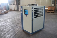 Refroidisseur d'eau commercial KINGFIT à refroidissement par air industriel, 5,7 kW, réfrigérant R410a, compresseur scroll entièrement hermétique