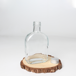 Glass <strong>Mini</strong> Liquor <strong>Bottles</strong> with Caps Small Glass Alcohol <strong>Bottles</strong> Reusable Empty Spirit <strong>Mini</strong> Wine <strong>Bottles</strong> - Product Image 2