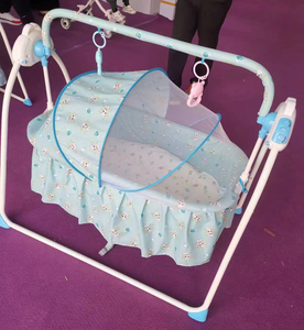 Cuna Eléctrica para Bebés de 0 a 24 Meses, Cuna Relajante, Silla <span class=keywords><strong>Mecedora</strong></span> Automática para Dormir - Product Image 3