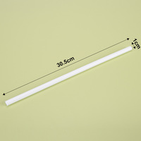 Pailles à boire en plastique mignonnes en gros avec poignée pour gobelet de sublimation de 40 oz, accessoires réutilisables pour bar et fête