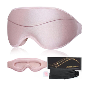 Máscara de Ojos Contorneada 3D de Lujo con Logotipo Privado Personalizado para Extensión de Pestañas, Máscara de Dormir Nocturna - Product Image 3