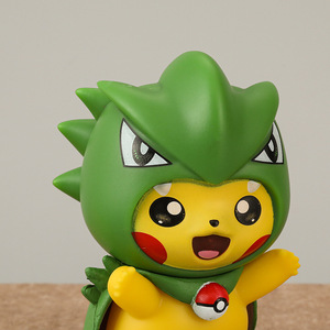 Action Figure <span class=keywords><strong>3D</strong></span> <span class=keywords><strong>Anime</strong></span> Cartoon Poke Mon Pika Charmander Gengar, Modellino in PVC Fatto a Mano, Decorazione per Auto, Ornamento da Collezione - Product Image 4