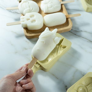 Moule à glace en silicone en forme de hibou licorne unique avec couvercle, 100 % qualité alimentaire - Product Image 5