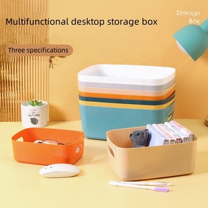 Caja <span class=keywords><strong>de</strong></span> Almacenamiento Rectangular para Escritorio, Organizador <span class=keywords><strong>de</strong></span> Cosméticos y Llaves para Mesa <span class=keywords><strong>de</strong></span> Oficina, Cesta <span class=keywords><strong>de</strong></span> Almacenamiento para Cocina - Product Image 3