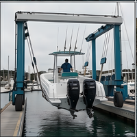 Bateau de pêche à console centrale en GRP de 7,5 m, moteur hors-bord de 300 CV, poids du coque de 1000 kg, 8 personnes, réservoir de carburant de 200 L