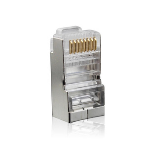 ITLY <b>RJ45</b> Network Connector 8P8C Gold Plated Metal Shell For Ethernet <b>Cable</b> - Product Image 3