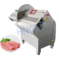Machine horizontale automatique commerciale de coupe de tranche de viande de jambon de bacon de coupeur de steak de fromage de saucisse