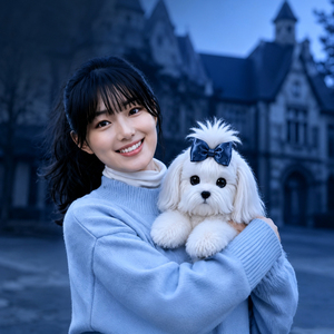 Jouet en peluche robot intelligent AI OEM ODM White Dog capable de converser en utilisant une parole naturelle avec contrôle par application - Product Image 5