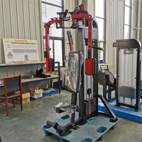 Machine à pectoraux pour exercices de musculation, équipement de fitness pour salle de sport, entraînement de force avec poids, exercices pour les deltoïdes arrière, commercial