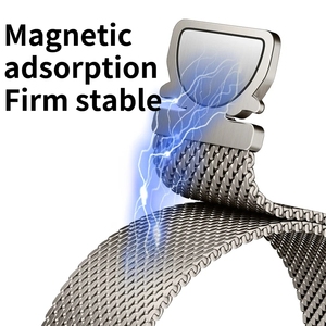 สายนาฬิกาข้อมือโลหะ BEEFLYPOWER รุ่นยอดนิยม วัสดุสแตนเลสสตีลแบบแม่เหล็ก สำหรับ IWatch Apple Series 9 8 10 11 ขนาด 46 มม. - Product Image 4