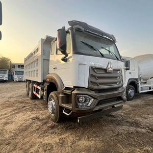 Camión Volquete Sinotruk Howo NX 6x4 <span class=keywords><strong>de</strong></span> <span class=keywords><strong>Segunda</strong></span> <span class=keywords><strong>Mano</strong></span>, Camión Volquete para Minería Hohan <span class=keywords><strong>de</strong></span> 400hp y 30 Toneladas, Camión Volquete para Transporte <span class=keywords><strong>de</strong></span> Arena y Grava - Product Image 4
