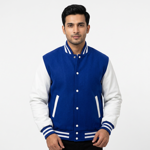 Chaqueta Varsity para Hombre, Nueva Llegada, Alta Calidad, Forro Polar, Personalizada con Letras de Béisbol, Chaqueta Bomber Varsity con Diseño Personalizado - Product Image 1