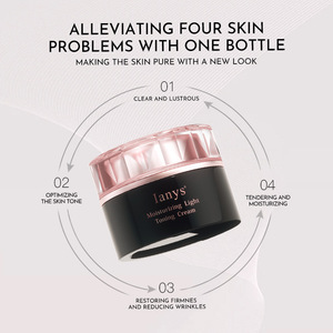 Crema tonificante ligera que mejora el maquillaje de Ianys, 50 g, hidratante para todo tipo de piel - Product Image 4
