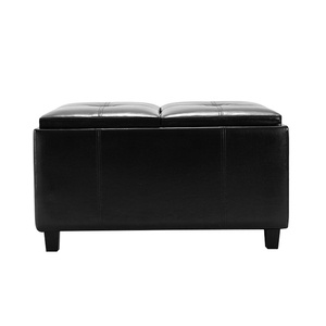 Customized Colors Unique Modern Bedroom Leisure <strong>Leather</strong> Luxury <strong>Storage</strong> Ottoman <strong>Footstool</strong> - Product Image 6