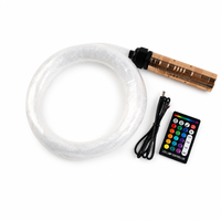 Moteur d'éclairage à fibre optique RGBW 6W, contrôle APP RF, DC 12V, effet ciel étoilé scintillant pour plafond, ciel étoilé pour voiture, toit de voiture
