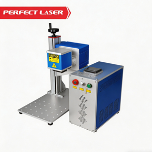 เครื่องเลเซอร์มาร์กกิ้ง CO2 RF ความเร็ว 7000 มม./วินาที พร้อมระบบกลไกความแม่นยำสูงสำหรับวัสดุที่ไม่ใช่โลหะ เช่น กระดาษ พลาสติก หนัง ผ้า และแก้ว - Product Image 1