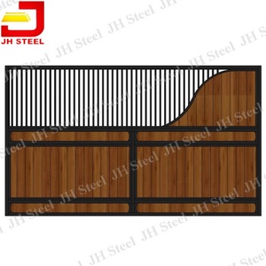 Carbonizado clásico de equina gran estructura casa caballo paneles estable puesto - Product Image 5