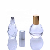 Vente flash : flacons à bille en acier pour huile de parfum unique, 6 ml, 8 ml, 10 ml, emballage cosmétique, flacon à bille en acier inoxydable