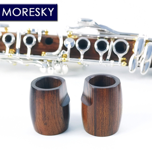 Clarinete MORESKY Eb de Madera de Redwood Mopane/Ebano, Niquelado, 18 Llaves, Personalizado ME8 - Product Image 3