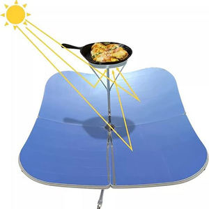 <span class=keywords><strong>Four</strong></span> <span class=keywords><strong>solaire</strong></span> parabolique portable multifonctionnel pour barbecue et cuisson, haute valeur calorifique, 0,7 m - Product Image 1