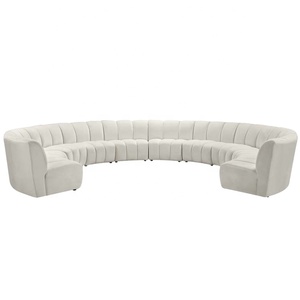 ATUNUS sofá seccional modular nórdico de plumas fácil y conveniente salas de estar cómodo sofá blanco con Chaise - Product Image 6