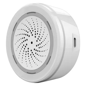 Tuya Alarm Sensor Suhu dan Kelembapan Nirkabel, Multisensor dengan Desain Yang Baik