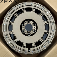 Jantes tout-terrain forgées 4x4 bronze mat de 17 à 24 pouces 5x114.3 6x139.7 en alliage anti-déchirure pour Wrangler Pickup