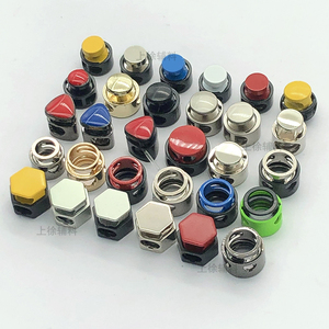 Metal <strong>Draw</strong> Stopper Metal <strong>Locks</strong> Custom Bungee Adjustable Spring Cord <strong>Lock</strong> for Shoes Pants Bags Adjustment - Product Image 4