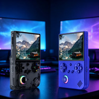 Console de jeu portable Gamegaga Anbernic RG40XX V, écran IPS de 4 pouces, anneau lumineux RVB, système Linux, console de jeu rétro