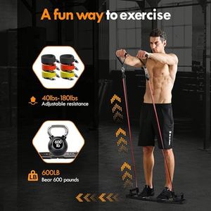 Tabla de Flexiones, Gimnasio en Casa, Equipo de Ejercicio Portátil, Barra de Pilates con Logotipo Personalizado - Product Image 3