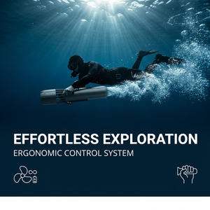 Propulsore Subacqueo a Forma di Torpedo con Sdoganamento Facilitato, Motore Fuoribordo a Propulsione a Getti per Tavole da Surf, Kayak, Barche, SUP, Scooter - Product Image 3