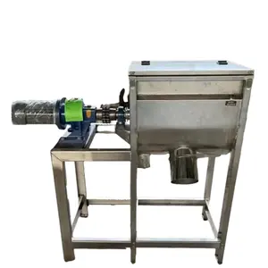 Horizontal Mixer Powder Mixer Food Grade Flour Electric Heating Food Powder Blade Is Reasonably Priced