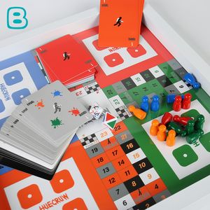 Set di <span class=keywords><strong>Giochi</strong></span> da Tavolo Ludo Personalizzati all'Ingrosso, Nuovo Design, Diversi Tipi di Scacchiere in Legno per Feste e Attività all'Aperto - Product Image 4