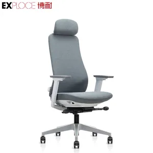 Boss Wholesale Modern Swivel Gas Lift Office High Back Chairs Ergonomic Office Chair Boss Furniture Mesh With Headrest And Wheels