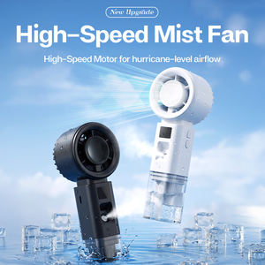 Ventilateur portable personnel 2026 avec brumisateur, rechargeable 2000 mAh, en plastique, pour intérieur/extérieur, humidificateur de bureau - Product Image 6