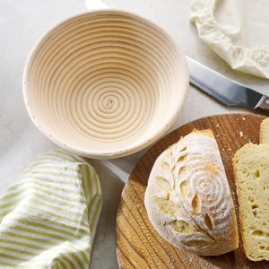 Woven Wicker Storage Fermentation Rattan Sling <b>Silicone</b> Sling Proofing Disposable Bread Basket <b>Baking</b> Tools - Product Image 4