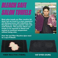 Serviettes en coton personnalisées avec logo brodé, résistantes à la décoloration, couleur brun foncé chocolat, pour le sport, la barbierie, la coiffure, les salons de beauté