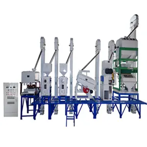 Machine à riz industriel, 30 — 40 tonnes, équipement complet de traitement du riz, plante