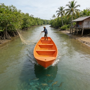 Parti per Barche a Remi in Fibra di Vetro Durevole di Alta Qualità per <span class=keywords><strong>Riparazione</strong></span>, Aggiornamento e Manutenzione di Imbarcazioni da Pesca e da Diporto - Product Image 2