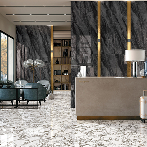 Azulejos de Porcelana de Alto Brillo 600x1200mm, Efecto Mármol, Antideslizantes, para Villas, Bares, Clubs, Pisos Comerciales - Product Image 2