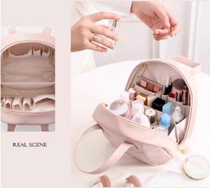 กระเป๋าเครื่องสำอางผู้หญิงแบบพกพาความจุมากกระเป๋าถือเครื่องสำอางกันน้ำอเนกประสงค์ - Product Image 3