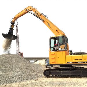Excavadora TIEJIA Grapples Cubo hidráulico giratorio de concha con dos carcasas de cilindros horizontales para operaciones de agarre de concha - Product Image 5