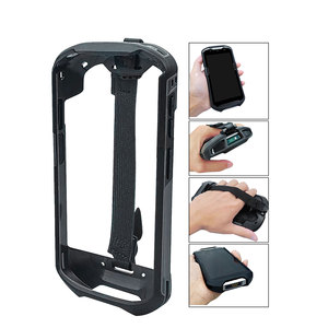 Étui de téléphone portable <span class=keywords><strong>Zebra</strong></span> SG-TC5X-EXO1-01 Rouge PVC Étanche Pare-chocs Sangle de main Protection pour TC51 TC510K TC56 <span class=keywords><strong>TC52</strong></span> - Product Image 5