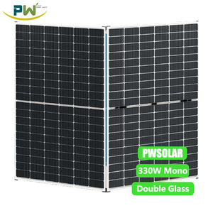 Panel solar BIPV de las mejores tarifas, 330W, doble vidrio, mono bifacial, 365W, 370W, tipo PERC, silicio policristalino para casa de techo - Product Image 2