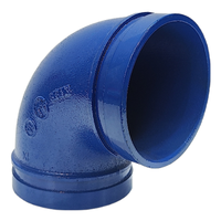 Système d'incendie lutteur avec tubes métalliques en acier, raccords de tuyauterie SS, surface lisse, connexion rainurée DN50-DN200, 8-20 bars, 1 pièce