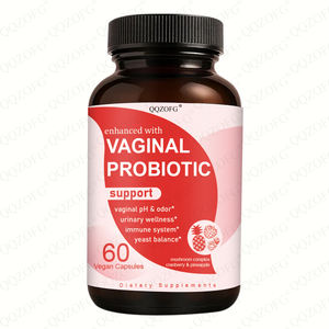 Integratore Probiotico Prebiotico per l'Equilibrio Ormonale e del PH Vaginale Femminile, Capsule per Adulti, Vendita all'Ingrosso OEM - Product Image 1